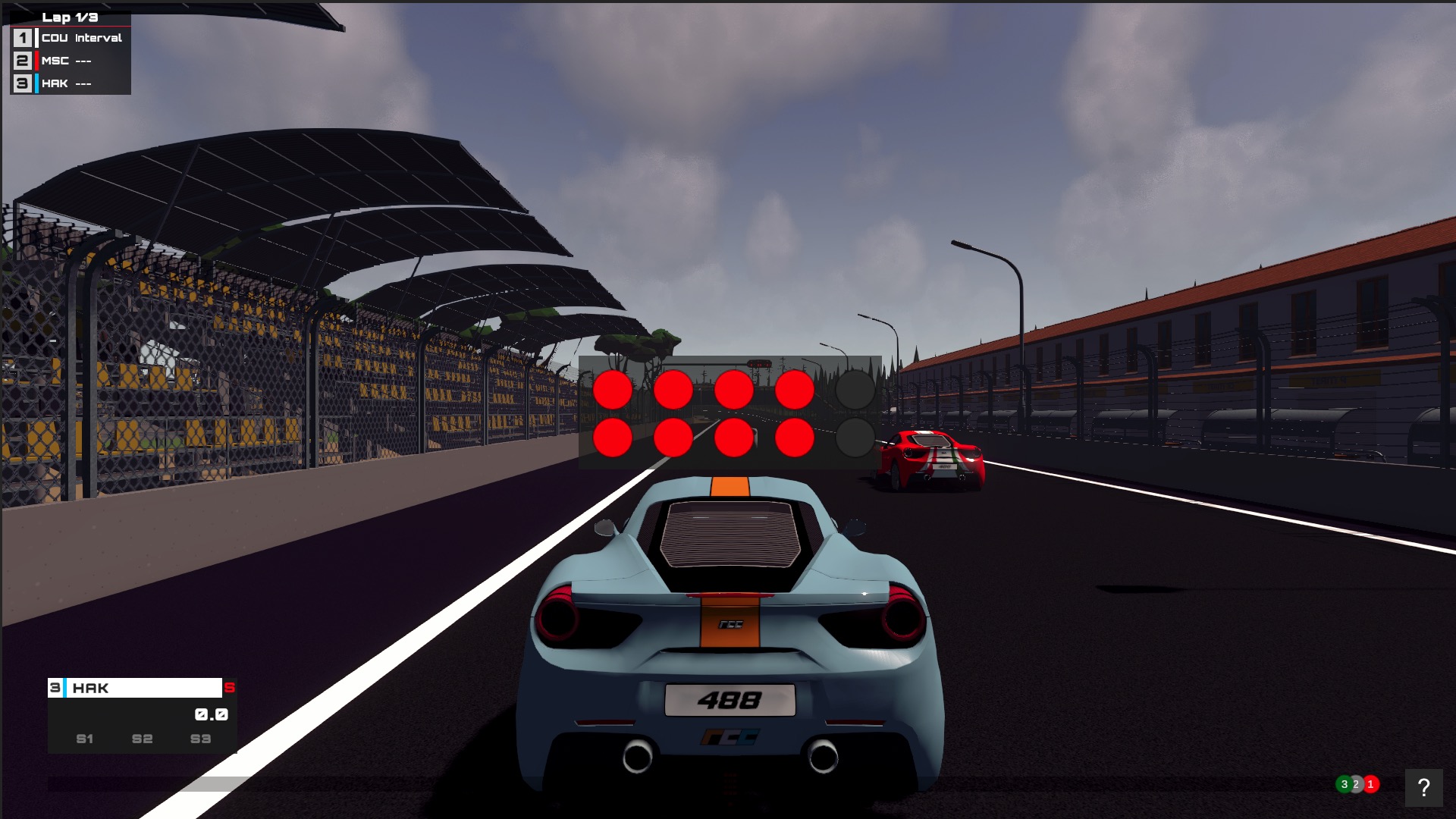 Sirocco Race Timing - Sector Timing UI