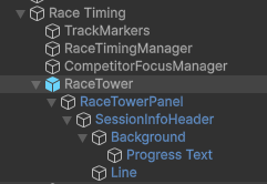 RaceTower Hierarchy